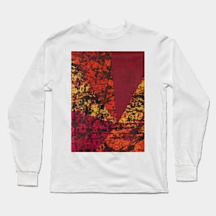 Corner Splatter # 7 Long Sleeve T-Shirt